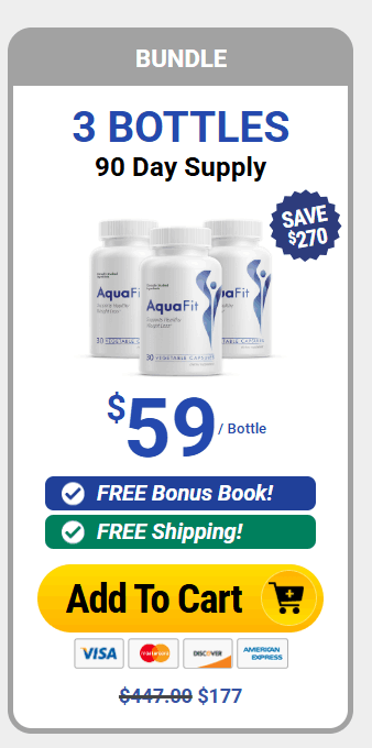 order AquaFit 3 bottle